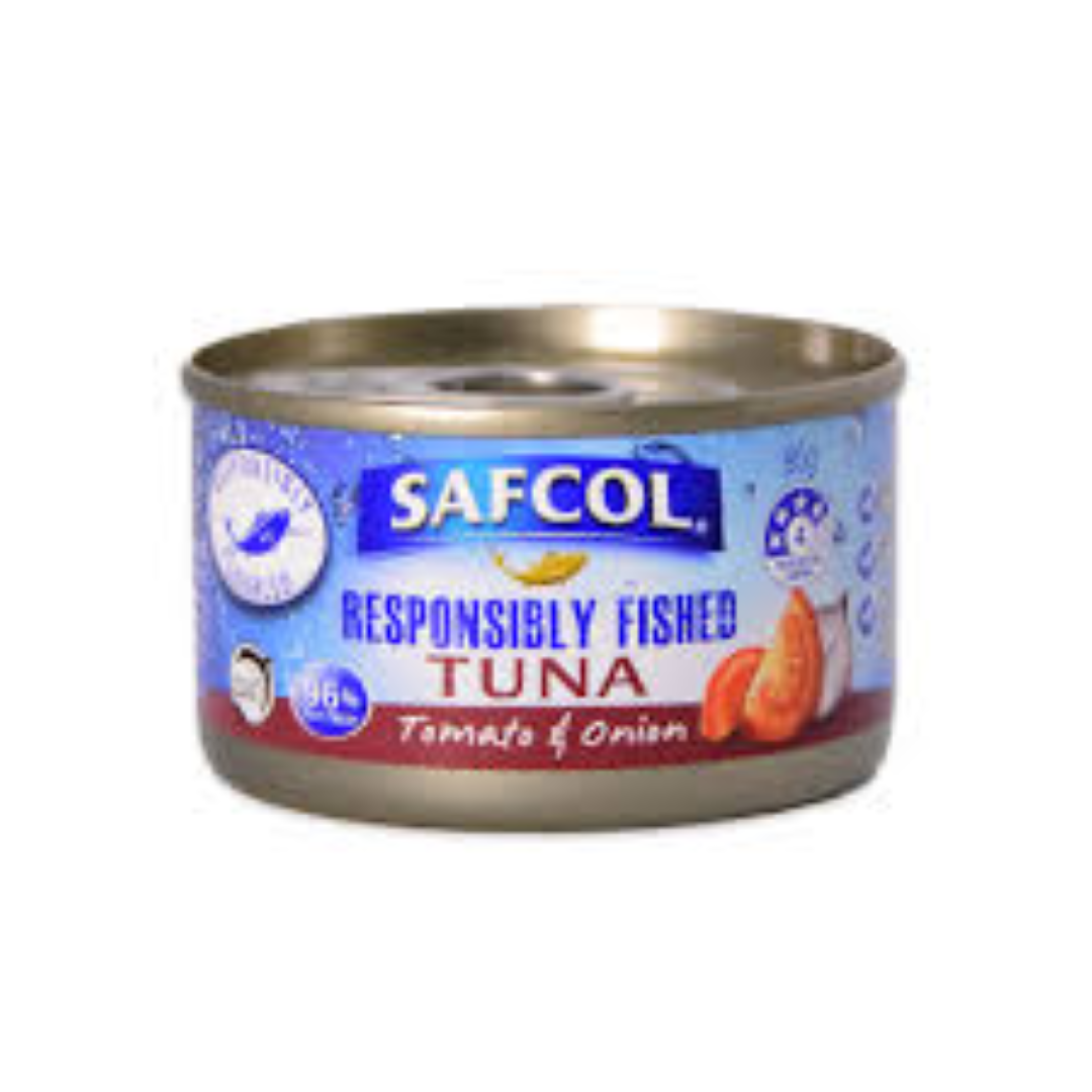 SAFCOL TUNA TOMATO & ONION 95G